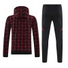 Manchester United Hoodie Training Huppari 2024-25 Punainen - Miesten